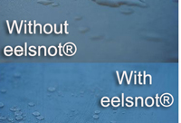 keeps props, shafts, trim tabs, and all metal clean, lubricated, and free from contaminants with eelsnot running gear