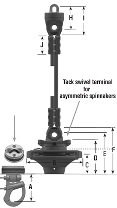 Harken 7351.10 Reflex Furling System Asymmetric Spinnakers
