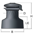 Harken Manual Winches Harken Performa Quattro Winch
