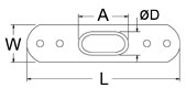 N740 T-Terminal Backing Plates