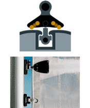 Ronstan RC28461 Ballslide Batten Systems Ronstan Headboard Parts