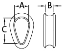 Ronstan Hand Swage Fittings