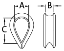 Ronstan Hand Swage Fittings