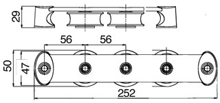 Spinlock 3 Sheaves Deck Organizer