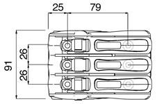 Spinlock Triple XAS0408/3