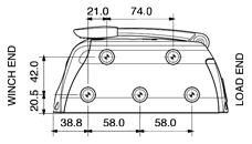 Spinlock XX0812/HSS Side Mount Starboard