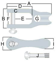 Tylaska Halyard Shackle