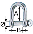 Wichard Self Locking Shackles