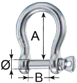 Wichard Titanium D Shackle