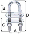 Wichard U-Bolts Standard